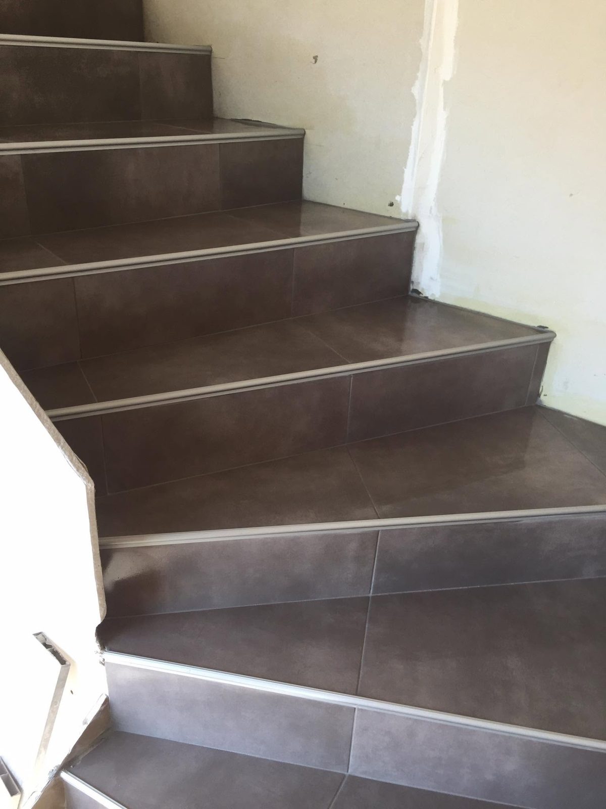 Escalier carrelé
